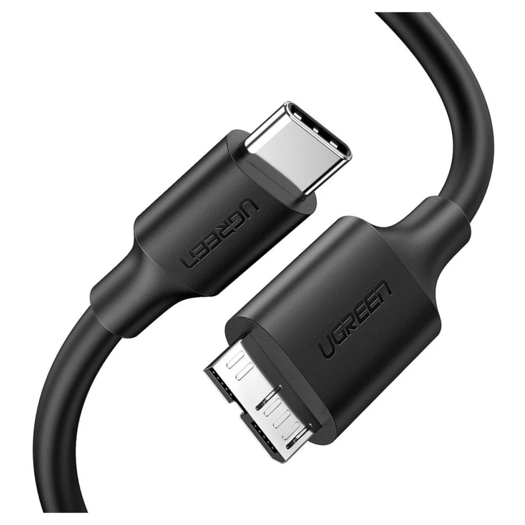 كابل UGREEN US312 USB C إلى Micro - B 3.0 - كابل USB C إلى Micro - B 3.0 لتوفير اتصال مريح