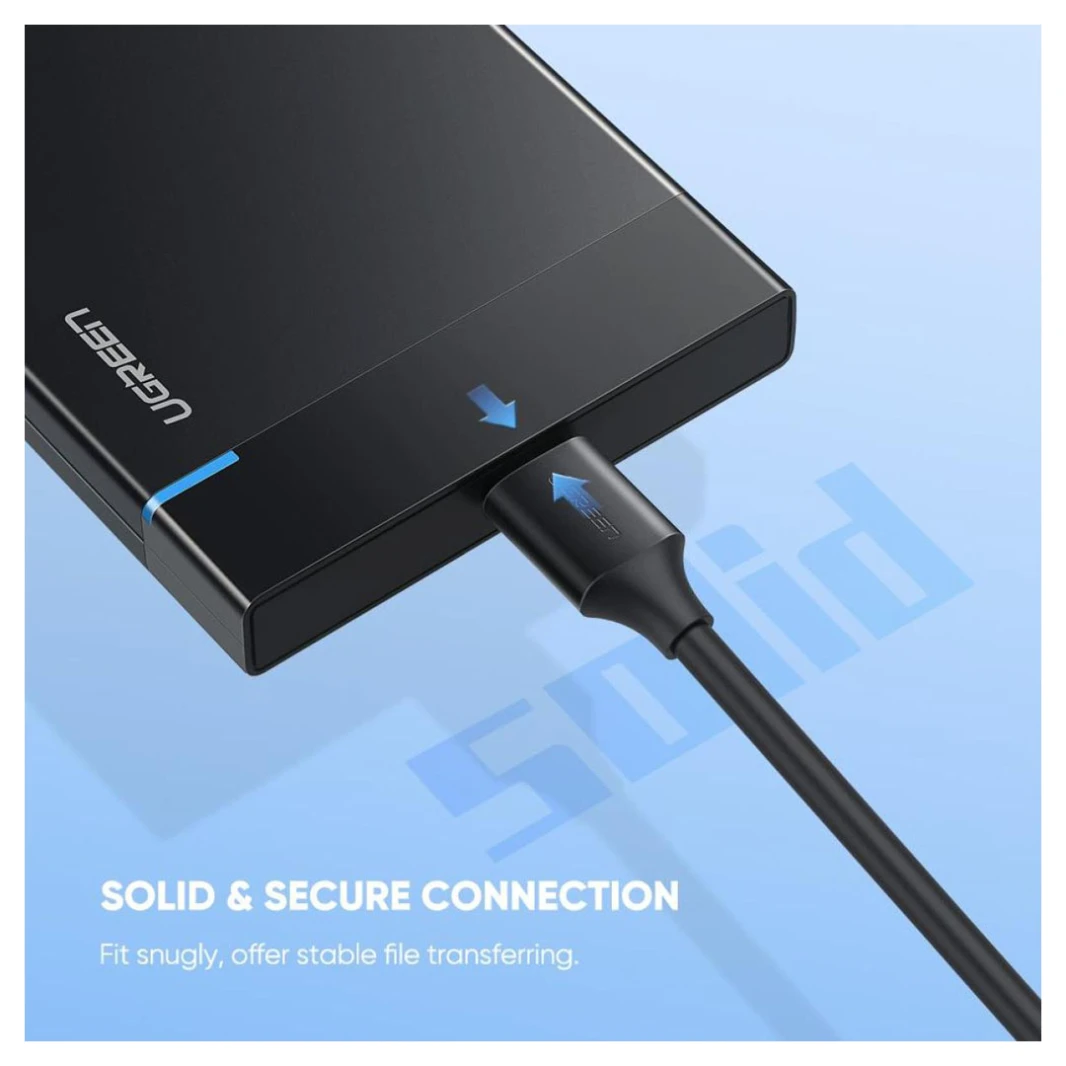 كابل UGREEN US312 USB C إلى Micro - B 3.0 - كابل USB C إلى Micro - B 3.0 لتوفير اتصال مريح
