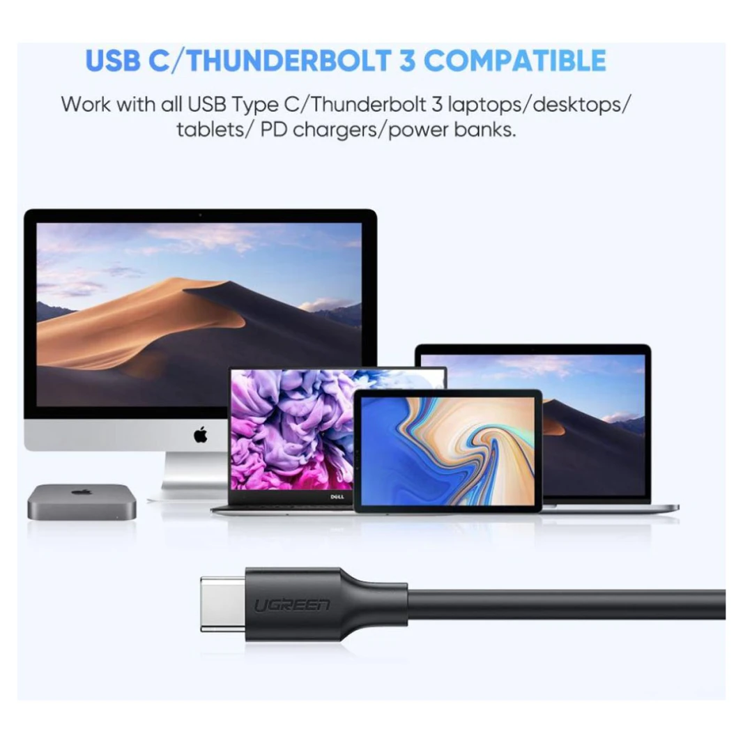 كابل UGREEN US312 USB C إلى Micro - B 3.0 - كابل USB C إلى Micro - B 3.0 لتوفير اتصال مريح