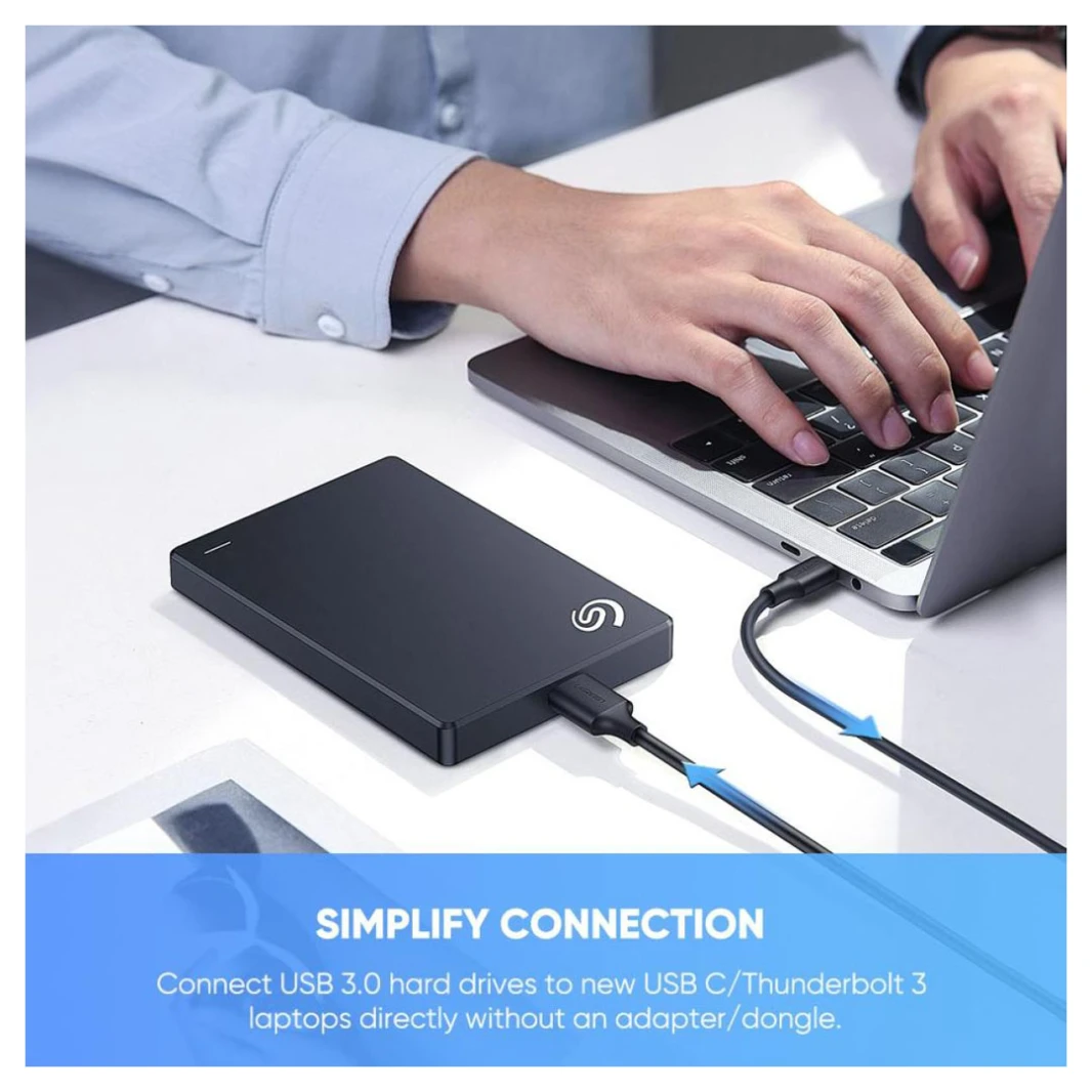 كابل UGREEN US312 USB C إلى Micro - B 3.0 - كابل USB C إلى Micro - B 3.0 لتوفير اتصال مريح
