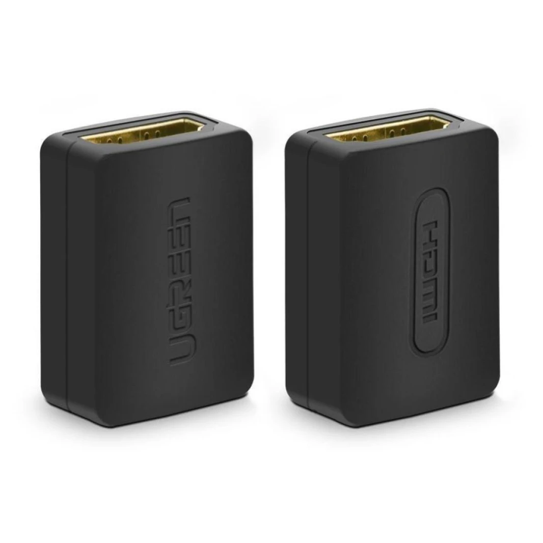 محول توصيل HDMI أنثى إلى أنثى من UGREEN (20107) - مجموعة توصيل HDMI لتمديد HDMI المريح