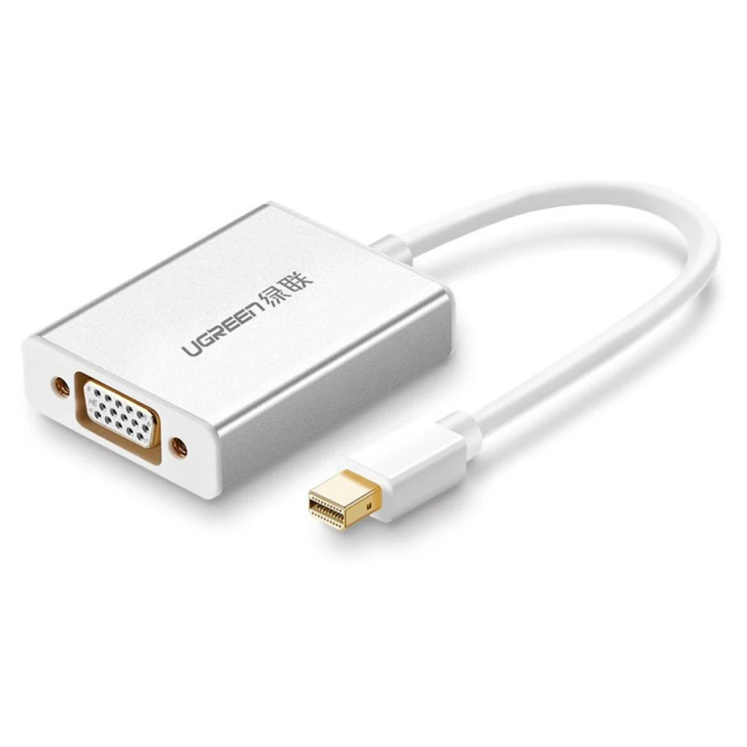 UGREEN Mini DisplayPort to VGA Converter with Audio (MD107) - Audio-Enhanced Display Connectivity