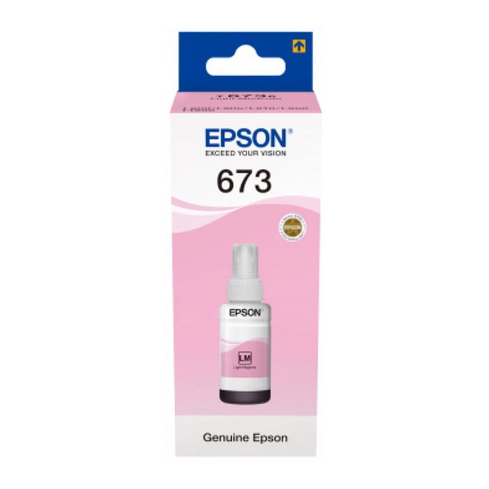 Epson T6736 Light Magenta Original Ink Bottle Cartridge (C13T67364A) 70ml