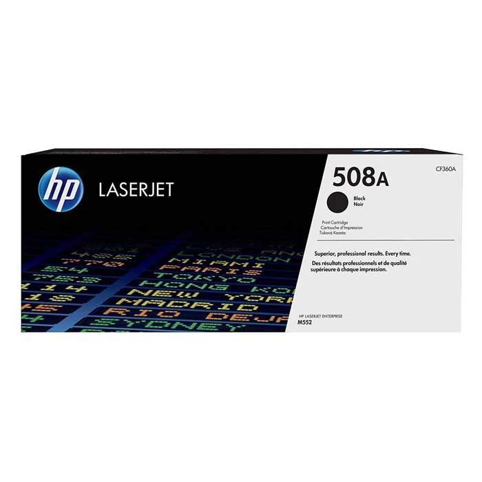 خرطوشة حبر HP 508A الأصلية باللون الأسود (CF360A)