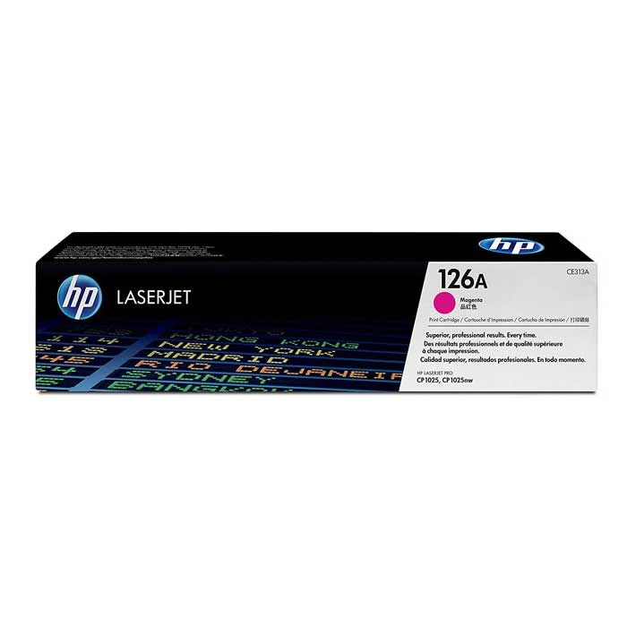 خرطوشة حبر HP 126A الأصلية ذات اللون الأرجواني (CE313A)