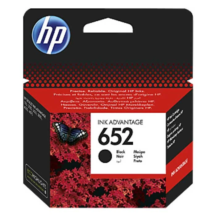 خرطوشة الحبر الأسود الأصلية HP 652 Advantage (F6V25AE)