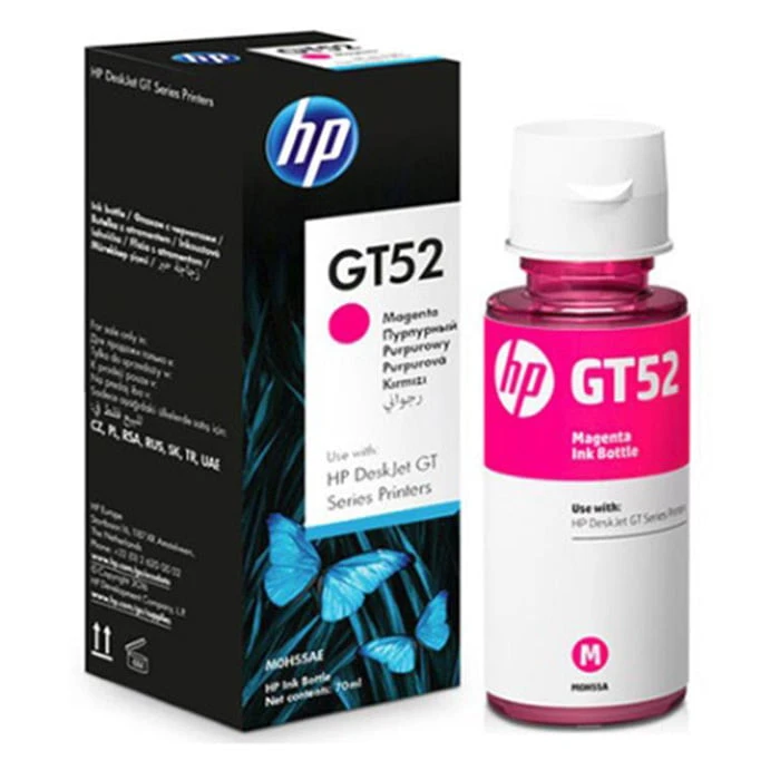 HP GT52 Magenta Original Ink Cartridge Bottle (M0H55AE)