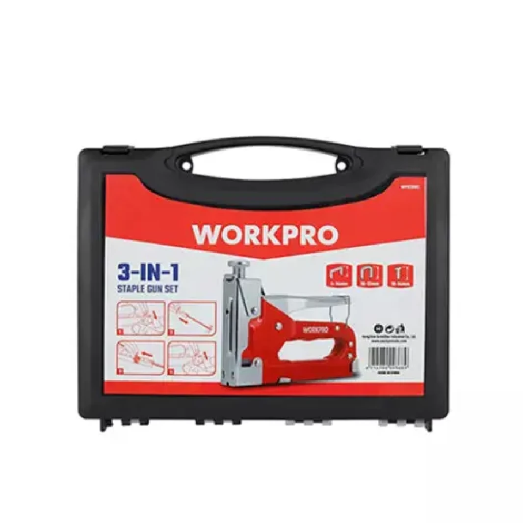 مجموعة مسدسات التدبيس 3 في 1 من WORKPRO WP223005