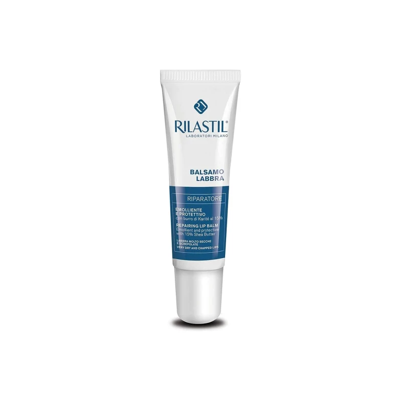 Rilastil Xerolact مرطب الشفاه لإصلاح الشفاه 15 مل مرطب شفاه مرمم