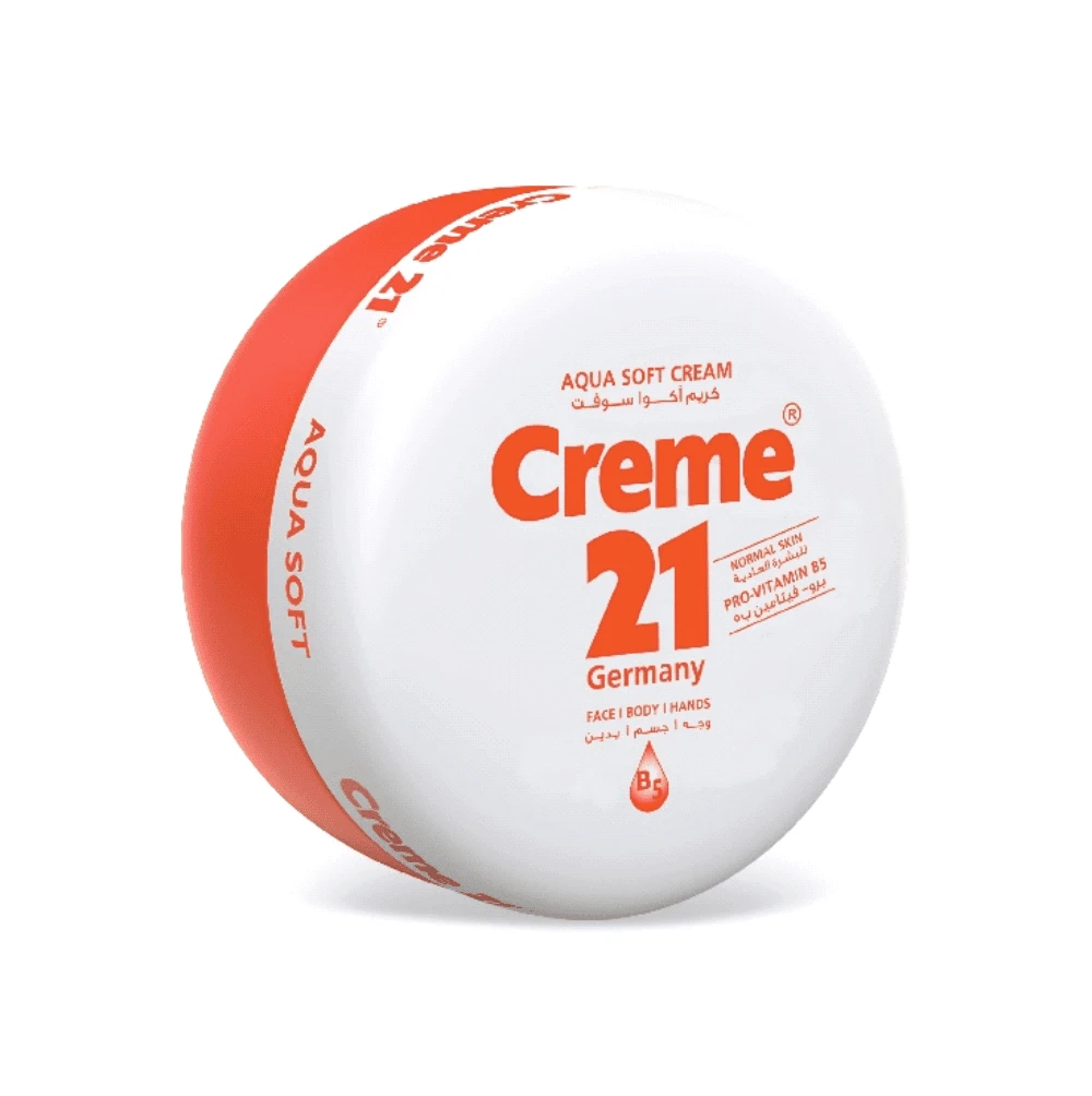 Creme 21 Aqua Soft Moisturizing Cream 150ml Moisturizing cream for normal skin