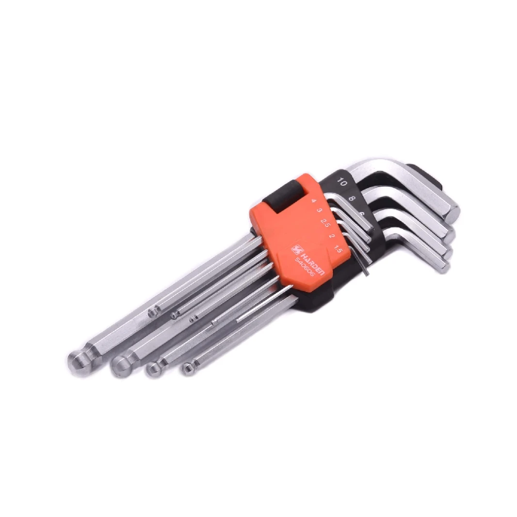 STAR KEY WRENCH SET, 9-PIECE TORX STAR WRENCHES