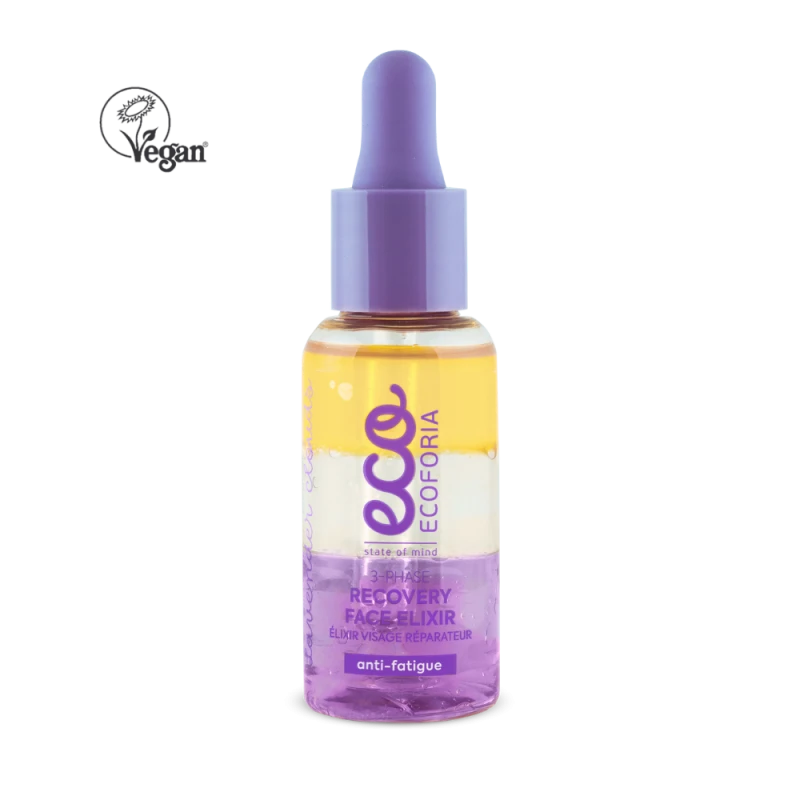 Natura Siberica Ecoforia Lavender Clouds Recovery Elixir 30 مل سيروم لاصلاح البشرة