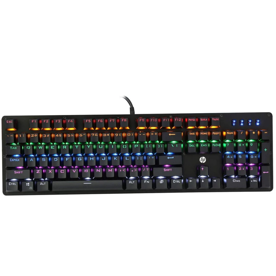HP Wired USB Mechanical Keyboard RGB GK100F