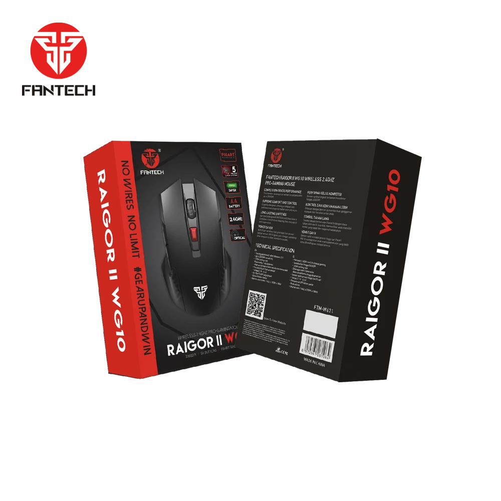 ماوس الألعاب اللاسلكي Raigor II WG10 من Fantech