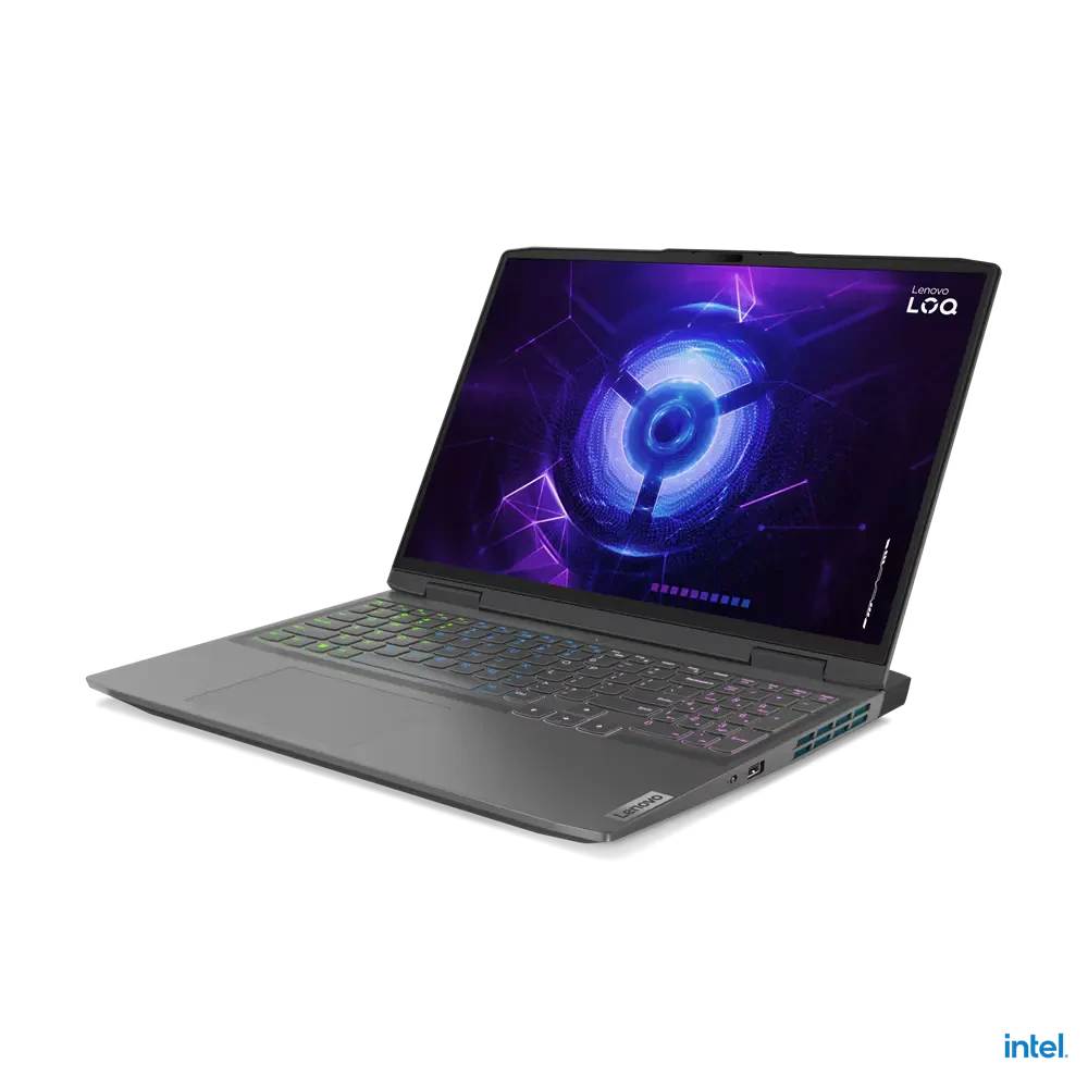 لابتوب الألعاب LENOVO LOQ 16IRH8 - شاشة 16 بوصة 2.5K WQXGA IPS 100% SRGB - RTX 4060 8GB DDR6 - 165HZ