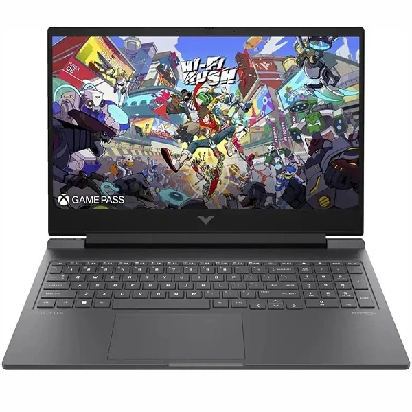 كمبيوتر محمول للألعاب HP Victus 16-S1023DX - AMD Ryzen 7 8845HS - GeForce RTX 4070 8GB - شاشة FHD IPS 144Hz مقاس 16.1 بوصة - فضي ميكا