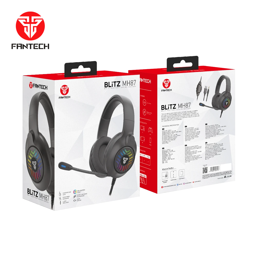 FANTECH BLITZ MH87 MULTI PLATFORM GAMING HEADSET