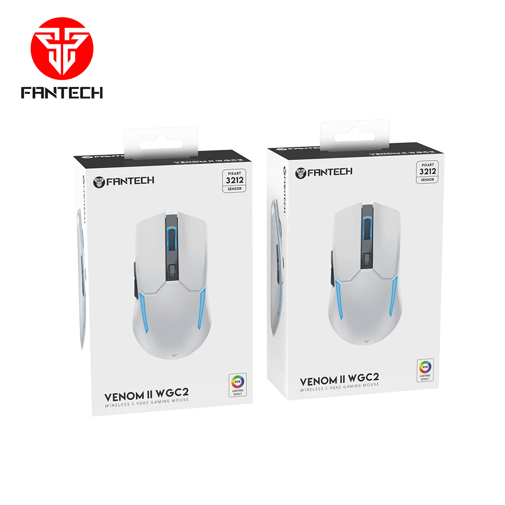 FANTECH VENOM II WGC2 SPACE EDITION WIRELESS PRO-GAMING MOUSE