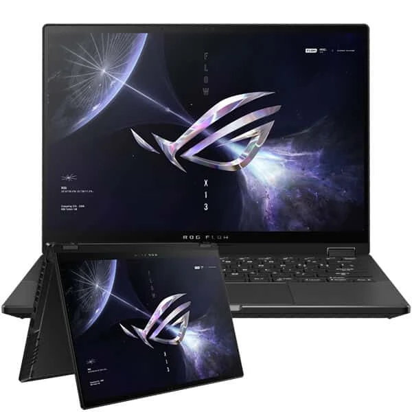 كمبيوتر محمول للألعاب 2 في 1 ASUS ROG Flow X13 (2023) GV302 - شاشة تعمل باللمس FHD IPS 120Hz مقاس 13.4 بوصة - AMD Ryzen 9 7940HS - بطاقة رسومات AMD Radeon 780M