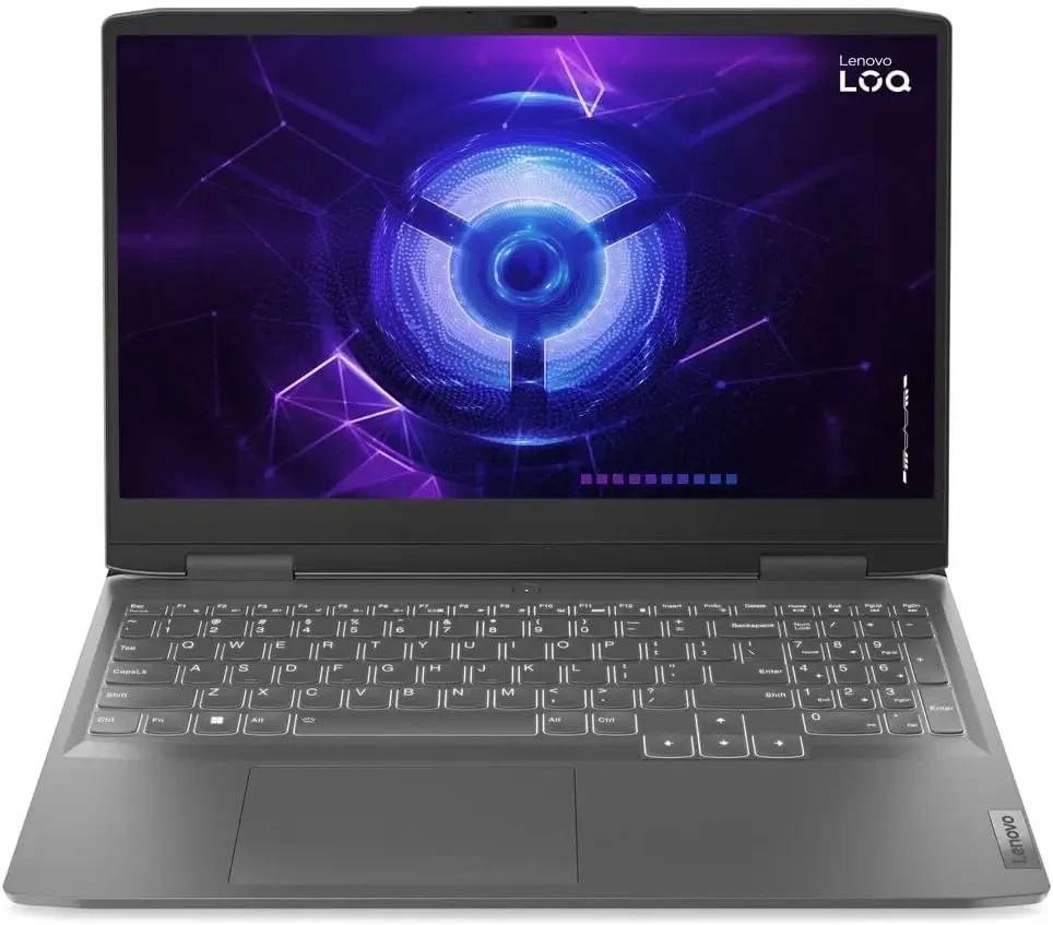 لابتوب الألعاب LENOVO LOQ 15IRX9 - معالج Intel Core i5-13450HX من الجيل الثالث - GeForce RTX 3050 6GB - شاشة 15.6 بوصة IPS 300nits 100% SRGB 144Hz