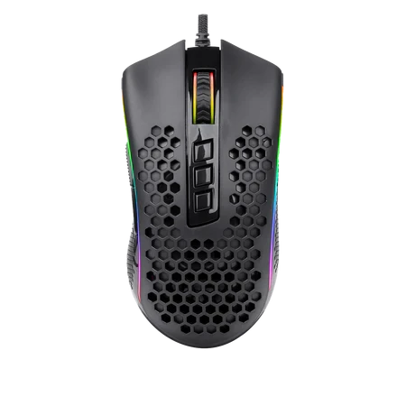 Redragon M808 Storm Lightweight RGB Gaming Mouse, 85g Ultralight Honeycomb Shell
