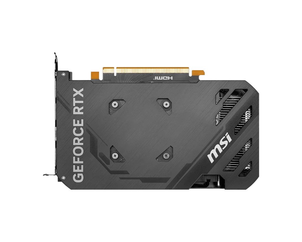 MSI Gaming GeForce RTX 4060 8GB GDRR6 Extreme Clock: 2505 MHz 128-Bit HDMI/DP Nvlink TORX Fan 4.0 Ada Lovelace Architecture Graphics Card (RTX 4060 Ventus 2X Black 8G OC)