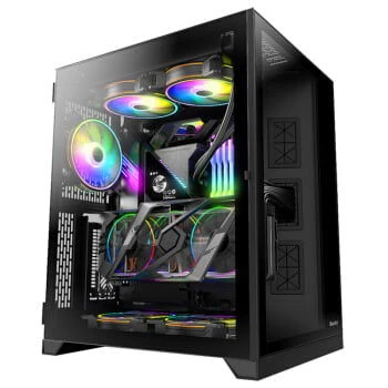 Huntkey MVP Ares ATX Case tempered glass side and front ( big box )