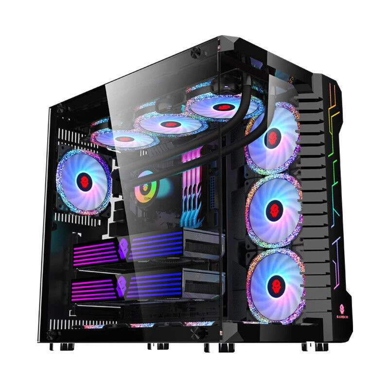 Robin III Desktop Computer Computer Case ATX Mid Tower Glass Panel