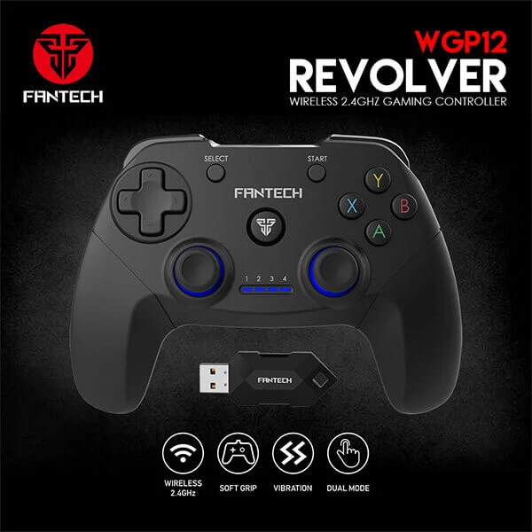 وحدة تحكم الألعاب اللاسلكية Fantech WGP12 Revolver - Apex