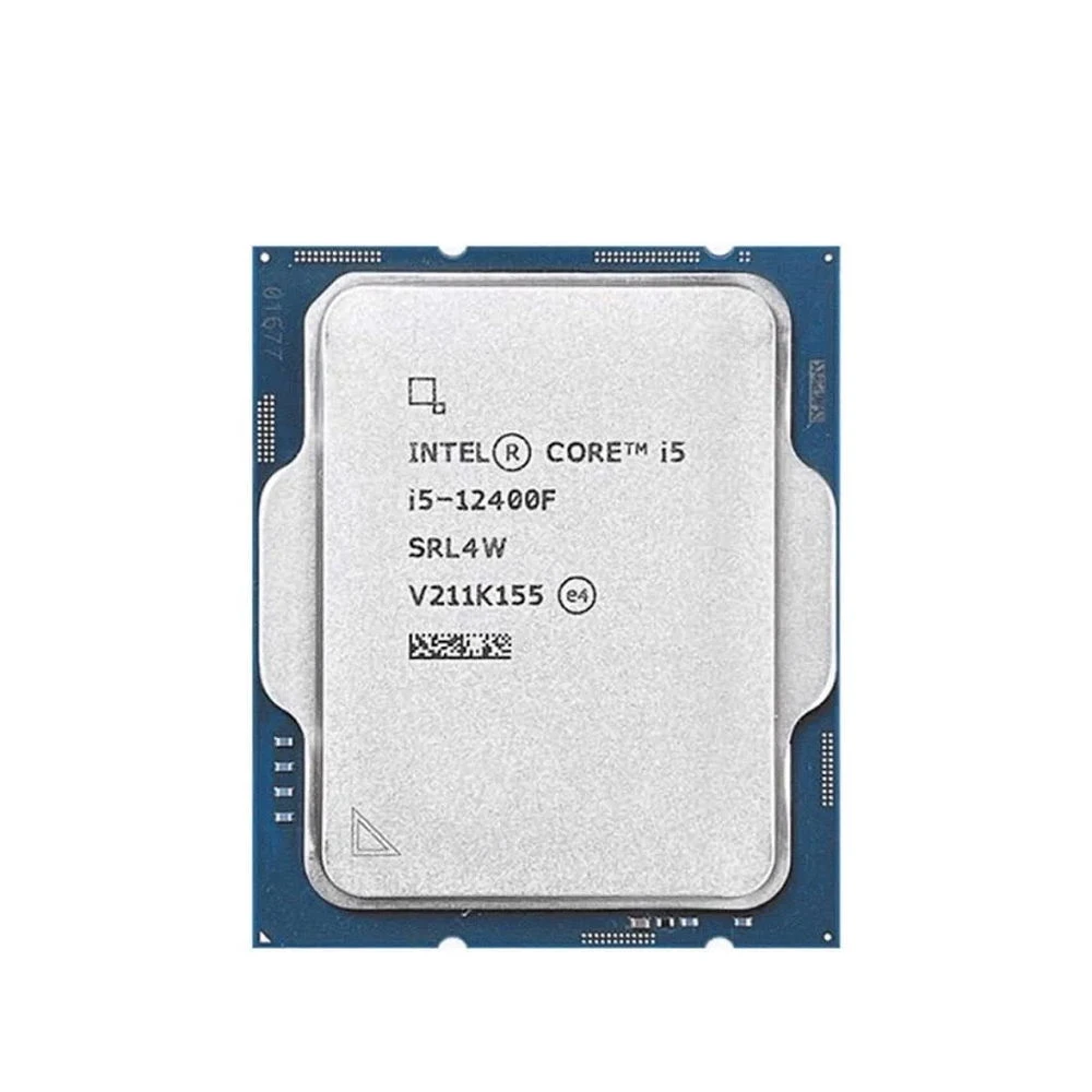 Intel New 12Gen Core i5-12400f Alder Lake 6-Cores حتى 4.4 GHz 25.5 ميجابايت ، صينية
