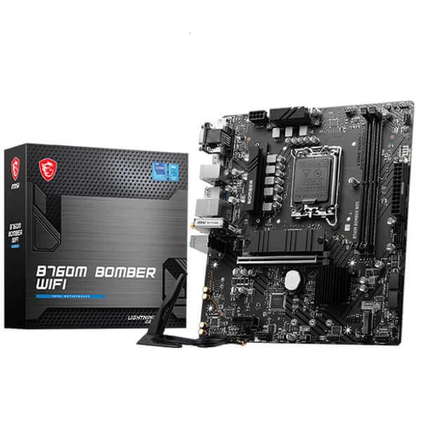 MSI B760M BOMBER WIFI DDR5 اللوحة الأم