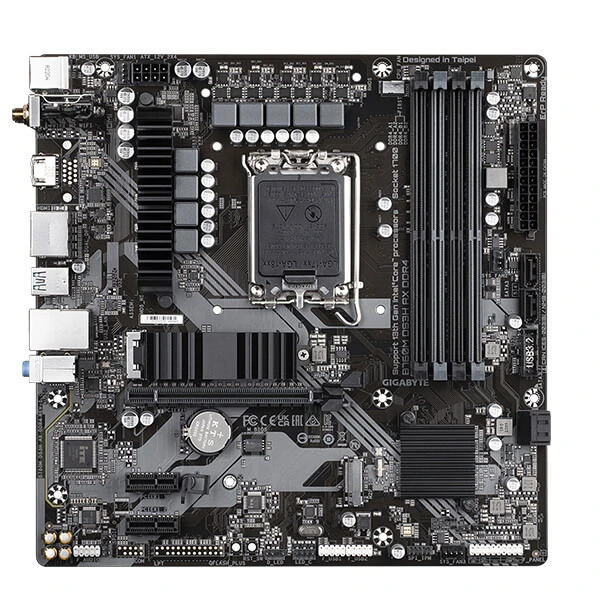 Gigabyte B760M DS3H AX DDR4 WiFi & Bluetooth اللوحة الأم
