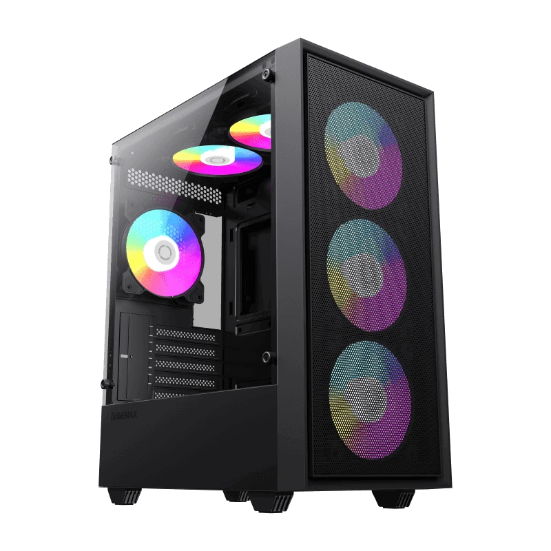 Case Gamemax Storm Black 4fan