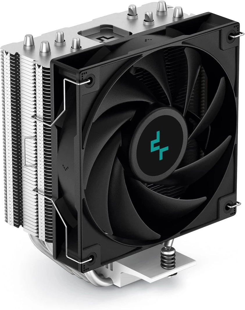 Deepcool Gammaxx AG400 CPU Air Cooler 220W TDP Single Tower CPU COND 120MM PWM FAN 75.89CFM لـ Intel LGA 1700/1200/1151/1150/1155 AMD AM5/AM4