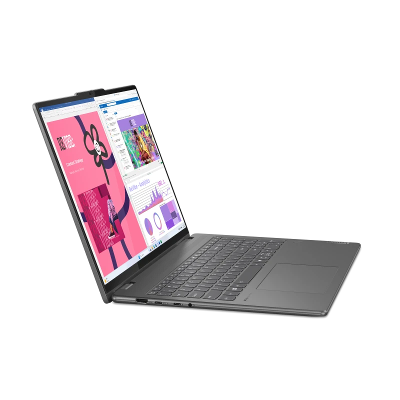 Yoga 7 2-in-1 16IML9 Ultra 5 125U ، 16inc FHD+ IPS Touchnes ، 512 NVME ، Intel Graphics ، 16GB DDR5 ، لوحة مفاتيح الإضاءة الخلفية