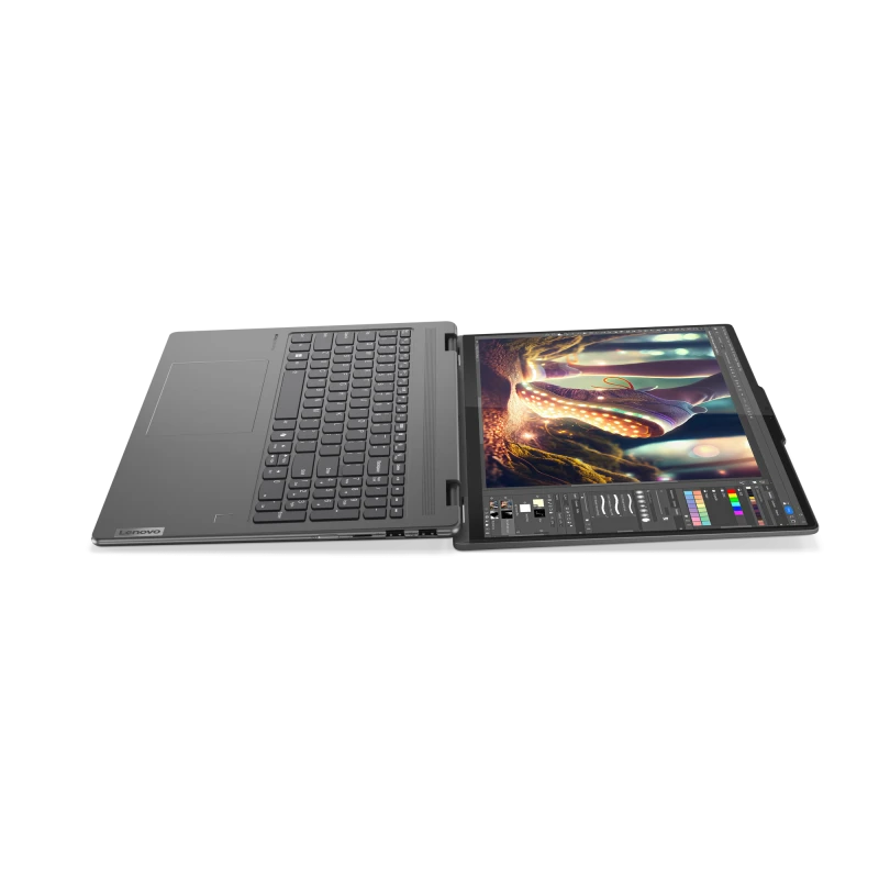 Yoga 7 2-in-1 16IML9 Ultra 5 125U ، 16inc FHD+ IPS Touchnes ، 512 NVME ، Intel Graphics ، 16GB DDR5 ، لوحة مفاتيح الإضاءة الخلفية