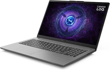 Lenovo LOQ 15IAX9E Gaming Laptop 15.6 "FHD 1920 X 1080 IPS 144Hz Intel Core I7-12650HX ، NVIDIA GEFORCE RTX 4050 6GB GDDR6 ، RAM 16GB DDR5 ، SSD 512GB NVME ،