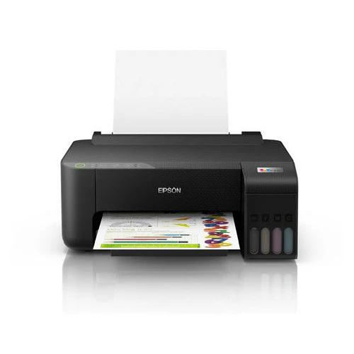 طابعة Epson Ecotank L1250 Home Ink Tank A4 مع اتصال WiFi و SmartPanel ، الأسود ، المدمج