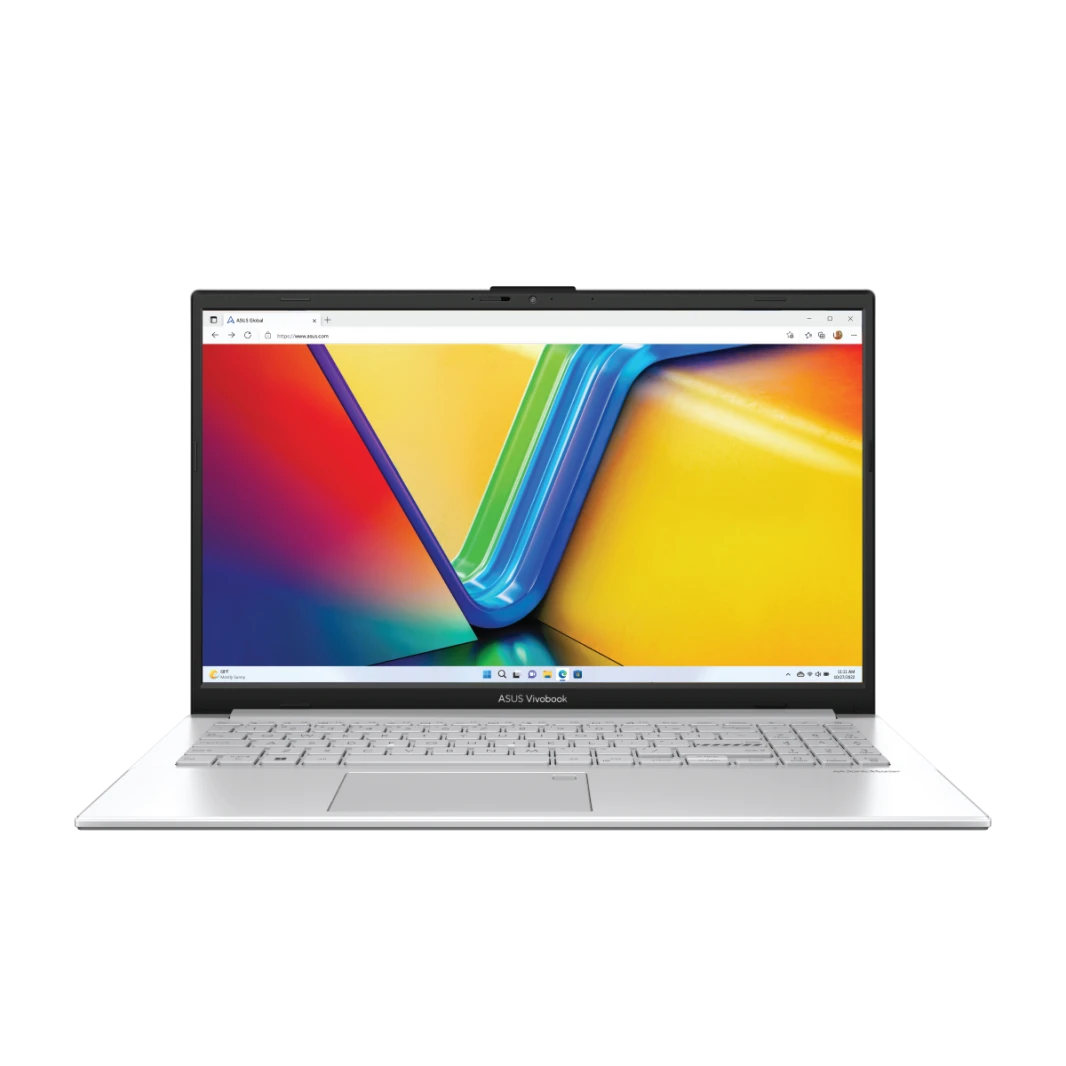 ASUS Vivobook Go 15 E1504GA Intel® Core I3-N305, 8GB DDR4, 256GB NVMe SSD, 15.6 IPS 1920 x 1080 (FHD), Windows 11 Home - Cool Silver