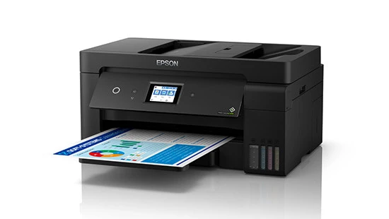 Epson Ecotank L14150 A3+ Wi-Fi Duplex Wide-Format Coll-in-One طابعة خزان الحبر (تحقيق المسح القانوني المسطح مع تكاليف الطباعة المنخفضة يمنحك Epson Ecotank L14150 تنوعًا كبيرًا عندما يتعلق الأمر