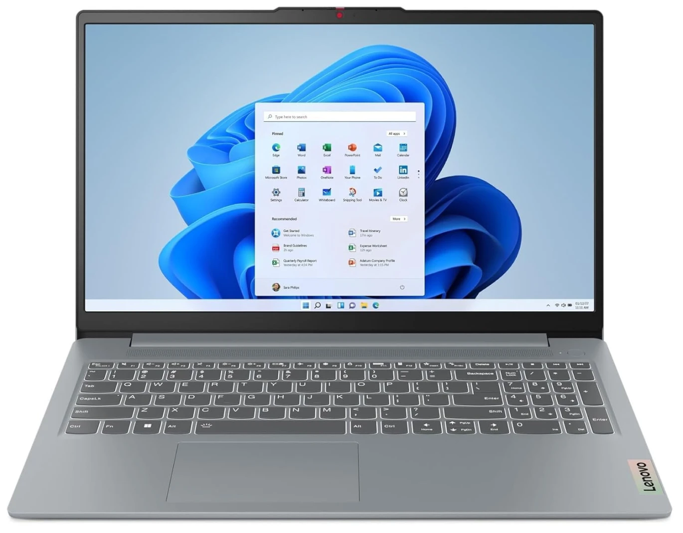 Lenovo Ideapad Slim 3 15iru8 Intel® 13th Gen Core ™ I3-1305U ، 8GB LPDDR5 RAM ، 256GB NVME® SSD ، Intel® UHD ™ Graphics ، 15.6 IPS 1920 x 1080 (FHD) ، Windows 11 Pro - Arctic Gray