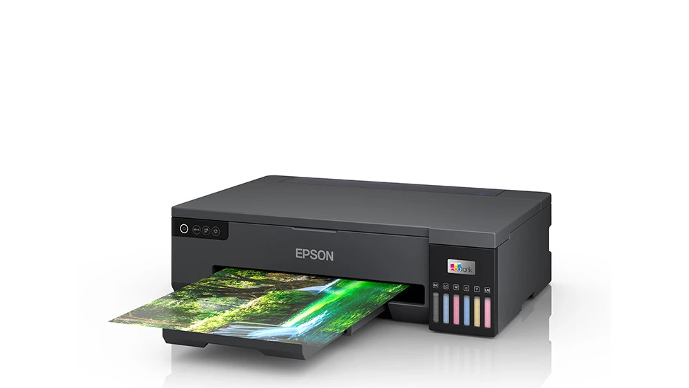 Epson Ecotank L18050 Ink Tank Printer (تعدد الاستخدامات تلبي طباعة صور عالية الجودة. تقديم حلول طباعة الصور غير المفعمة بالحيوية من حيث التكلفة ، درجة الحموضة ، درجة الحموضة المذهلة.