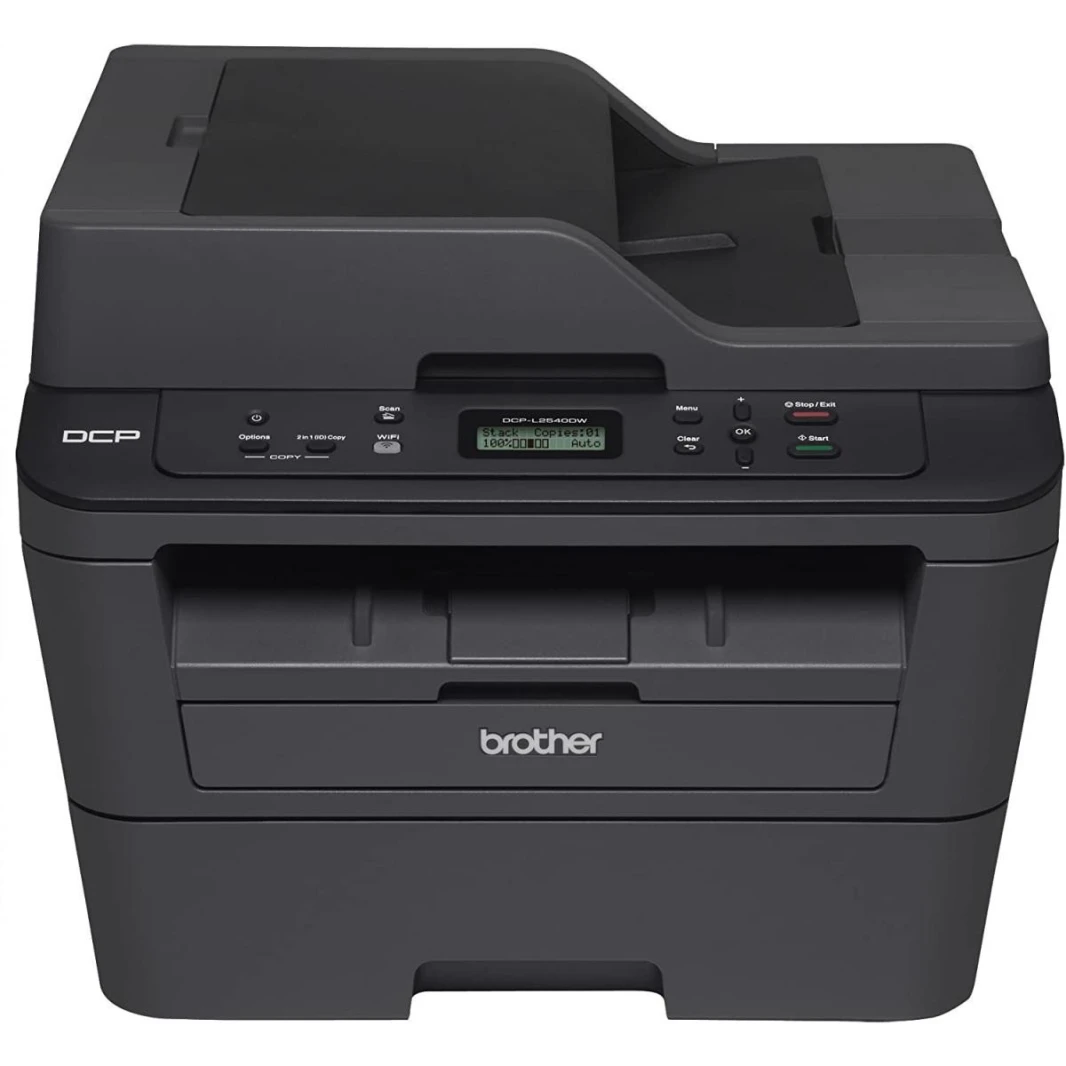 Brother Laserjet DCP-L2540DW 3-in-1 طابعة ليزر أحادية اللون مع تغذية مستندات تلقائية ، طباعة دوبلكس ، جاهزة للشبكة و WI-FI