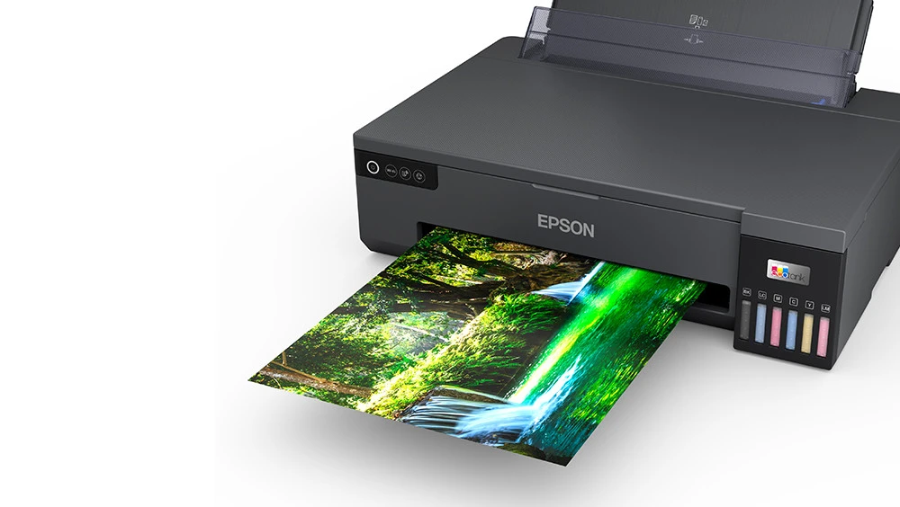 Epson Ecotank L18050 Ink Tank Printer (تعدد الاستخدامات تلبي طباعة صور عالية الجودة. تقديم حلول طباعة الصور غير المفعمة بالحيوية من حيث التكلفة ، درجة الحموضة ، درجة الحموضة المذهلة.