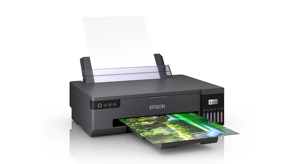 Epson Ecotank L18050 Ink Tank Printer (تعدد الاستخدامات تلبي طباعة صور عالية الجودة. تقديم حلول طباعة الصور غير المفعمة بالحيوية من حيث التكلفة ، درجة الحموضة ، درجة الحموضة المذهلة.