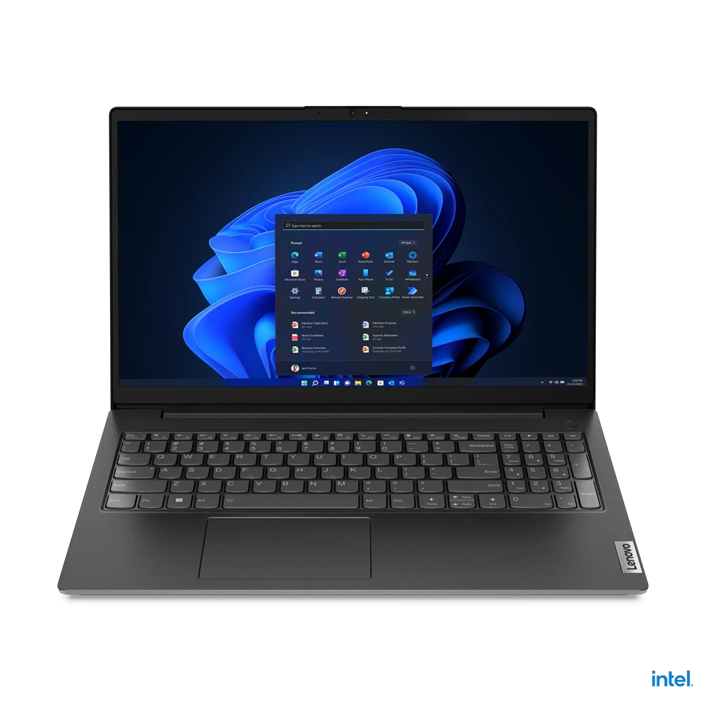 Lenovo V15 V2 ITL intel® 11th Gen Core ™ I3-1115G4 ، 8GB DDR4 RAM ، 256GB NVME® SSD ، Intel® UHD ™ Graphics ، 15.6 IPS 1920 X 1080 (FHD) ، Windows 10 Pro - Black