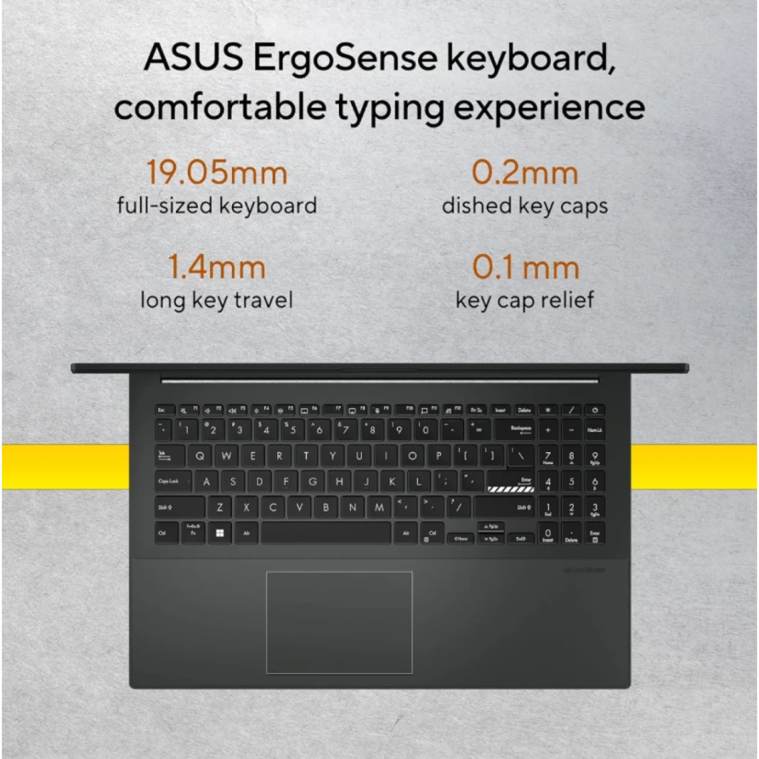 كمبيوتر محمول ASUS Vivobook M1605YA-MB345 RYZEN ™ 7 7730U 16.0 "
