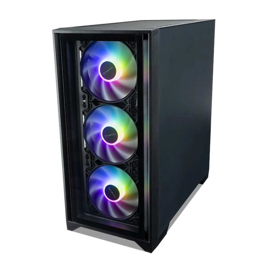 ألعاب الكمبيوتر الشخصي -PC1- CORE I5-12400F / AIR COODING / M.B H610M / RAM 16GB 3200 / RTX 3050 8GB DDR6 / GAMING CASE / POWER SUVENT 500W / SSD 500GB NVME