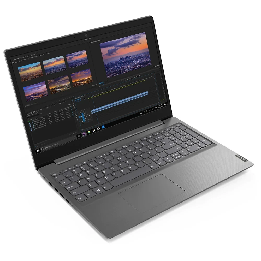 Lenovo Celeron V15 -IGL Intel® N4020 ، RAM 4GB ، 256 GB NVME® SSD ، Intel® UHD® Graphics ، 15.6 TN 1366 × 768 (HD) ، Windows 10 Pro - Iron Gray