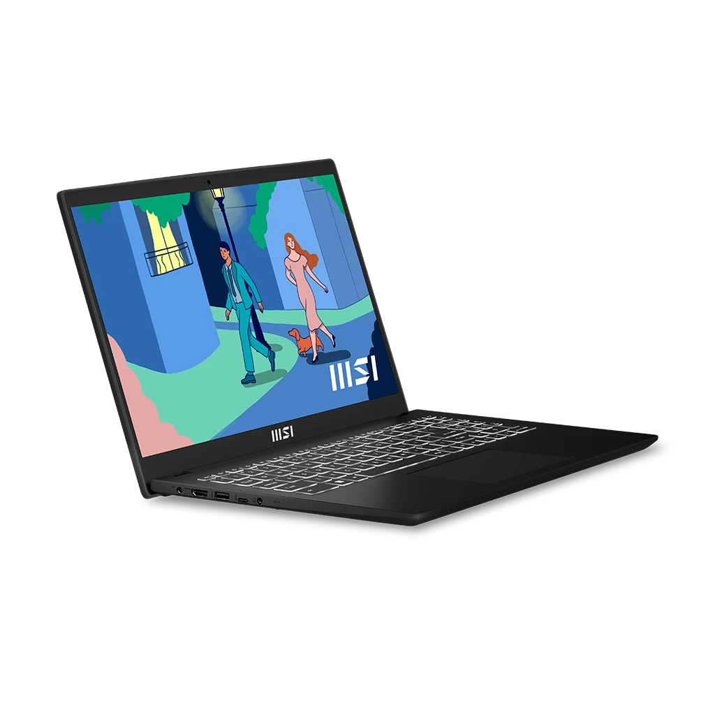 MSI Modern 15 C11m-046ae Business Business Laptop-11th Gen / Intel Core I3-1115g4 / 14.0inch FHD / 256GB SSD / 8GB DDR4 / مشترك في Intel UHD Graphics / Windows 11 / English & Aboard